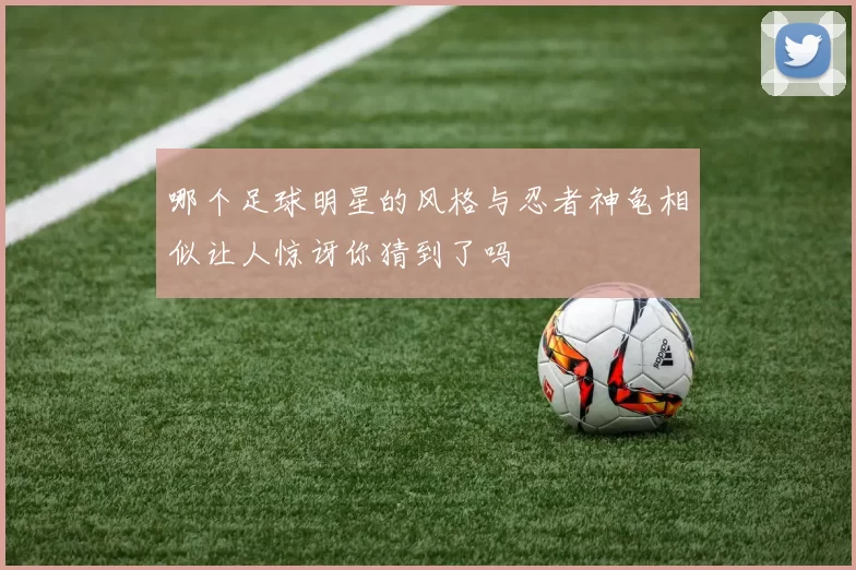哪个足球明星的风格与忍者神龟相似让人惊讶你猜到了吗