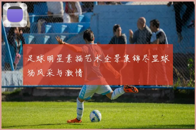 足球明星素描艺术全景集锦尽显球场风采与激情